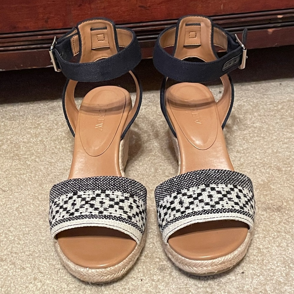 J.Crew espadrilles wedges